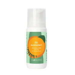Naturalne Kosmetyki Dla Mam | Lullalove Żel aloesowy do twarzy i ciała, 100 ml