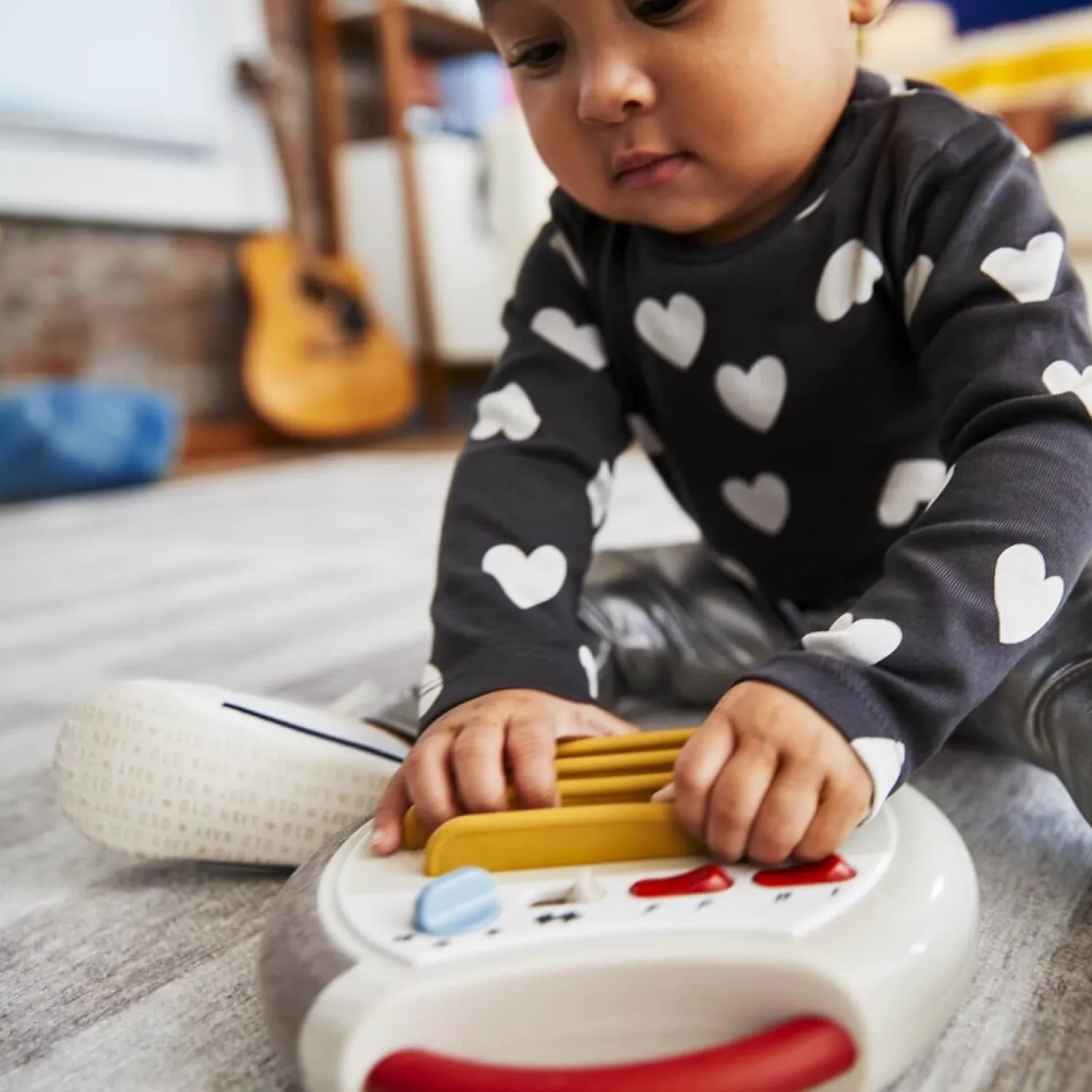 Idealne W Podróży|12M+ | Tiny Love Elektroniczna gitara - Tiny Rockers