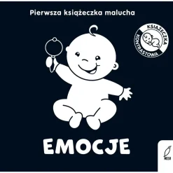 Kontrastowe|0-2 Lat | Wydawnictwo Wilga Emocje. Pierwsza książeczka malucha. Kontrastowe książeczki
