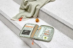 Etui na dokumenty Leo light khaki
