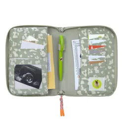 Etui na dokumenty Leo light khaki