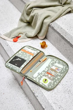 Etui na dokumenty Leo light khaki