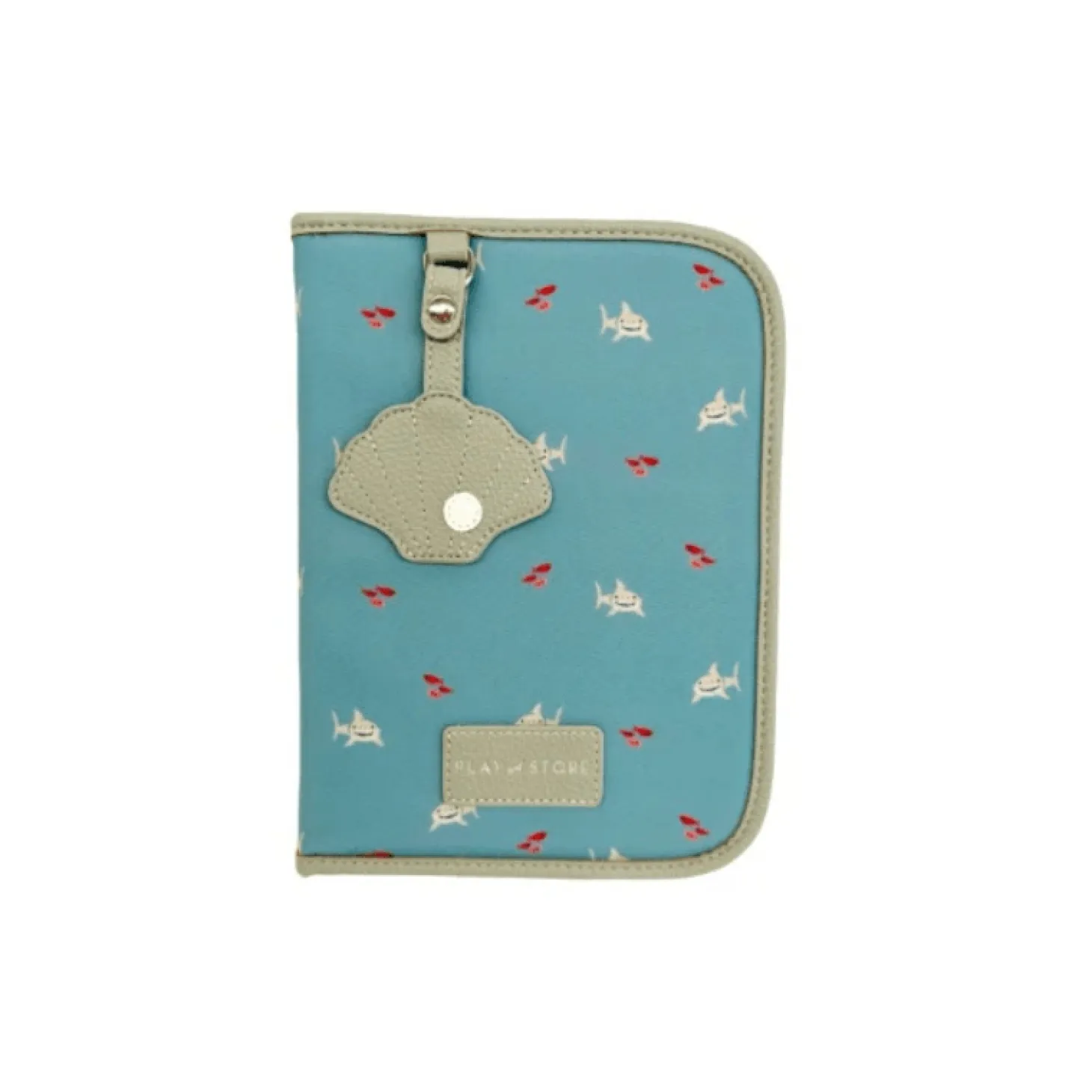 Etui na dokumenty - Sharks, blue