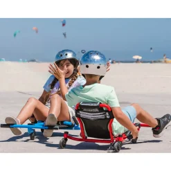 EzyRoller Spinner X Pojazd gokart napędzany nogami z funkcją 360° 4-12 lat - Green