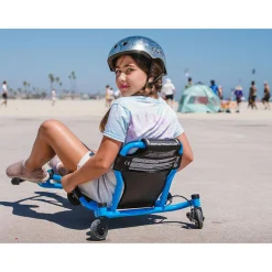 EzyRoller Spinner X Pojazd gokart napędzany nogami z funkcją 360° 4-12 lat - Green