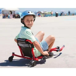 6 Lat+|7 Lat+ | EzyRoller Spinner X Pojazd gokart napędzany nogami z funkcją 360° 4-12 lat - Blue
