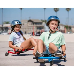 EzyRoller Spinner X Pojazd gokart napędzany nogami z funkcją 360° 4-12 lat - Red