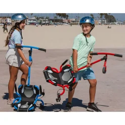 EzyRoller Spinner X Pojazd gokart napędzany nogami z funkcją 360° 4-12 lat - Red