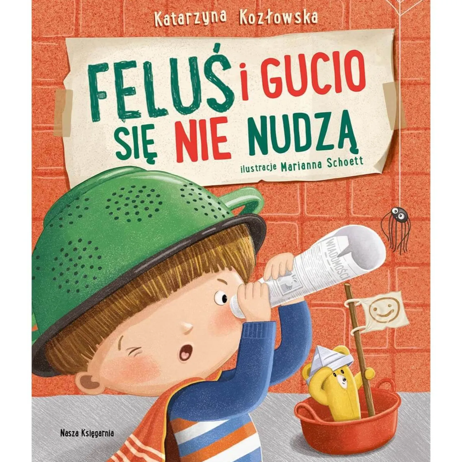 Feluś I Gucio|2-5 Lat | Wydawnictwo Nasza Księgarnia Feluś i Gucio się nie nudzą