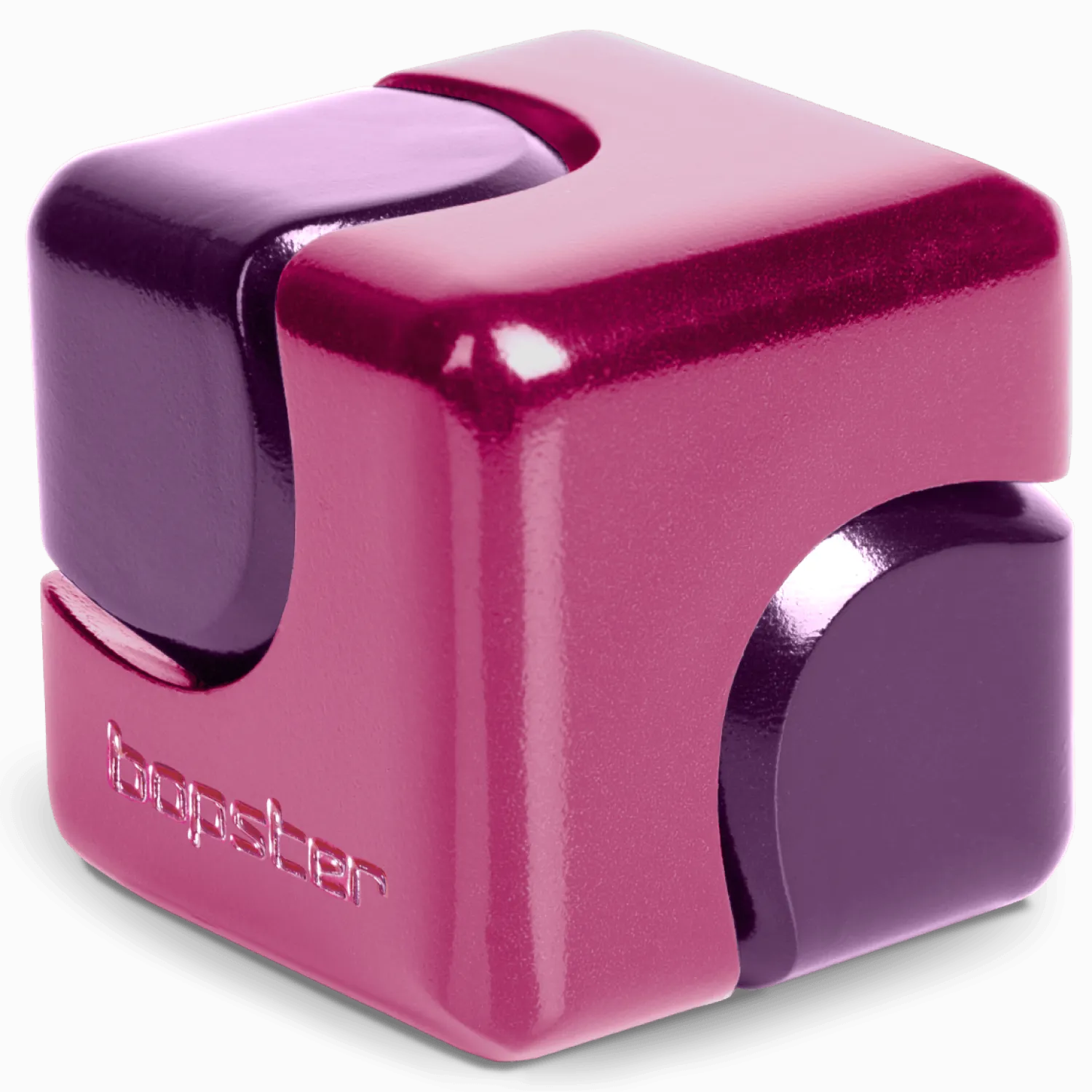 Idealne W Podróży|6 Lat+ | Bopster Fidget Cube Spinner - Różowy, Fioletowy