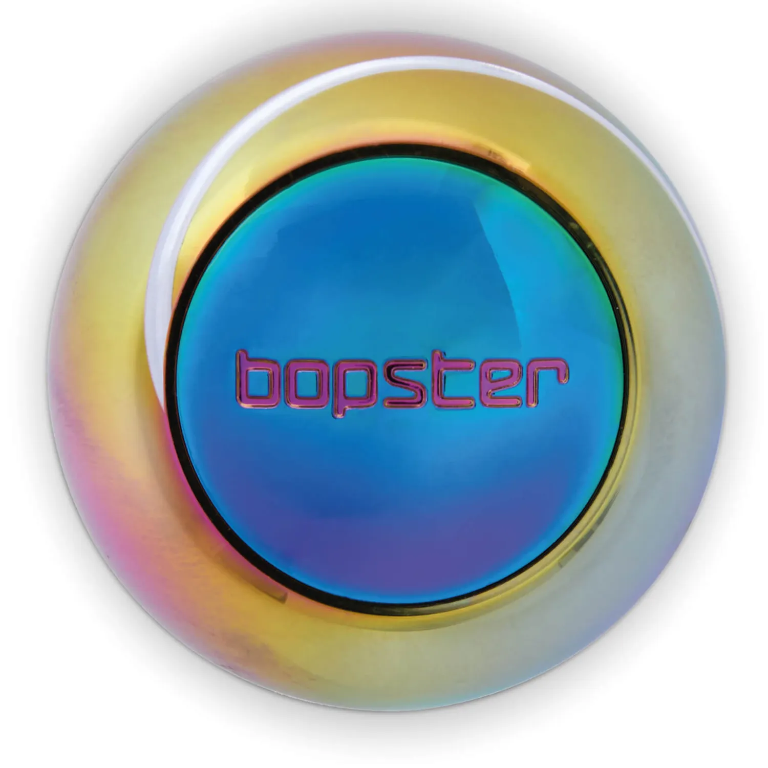 Idealne W Podróży|8 Lat+ | Bopster Fidget Spinner, Spin Ball - Wielokolorowy, Metaliczny