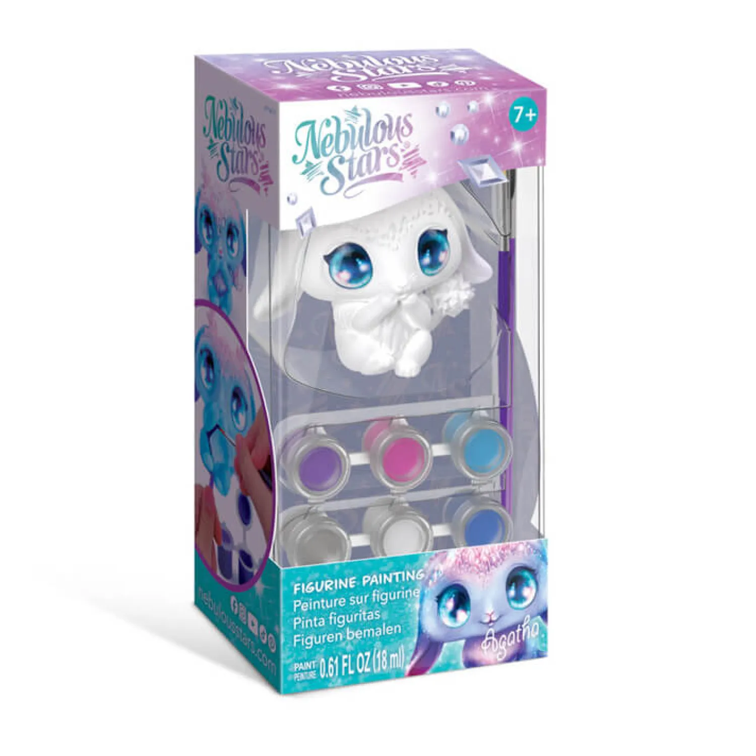 Kolorowanki|Zestawy Kreatywne | Nebulous Stars Figurka do malowania - Agatha
