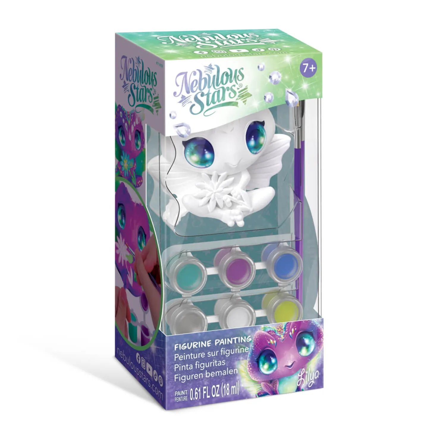 Kolorowanki|Zestawy Kreatywne | Nebulous Stars Figurka do malowania - Lilya