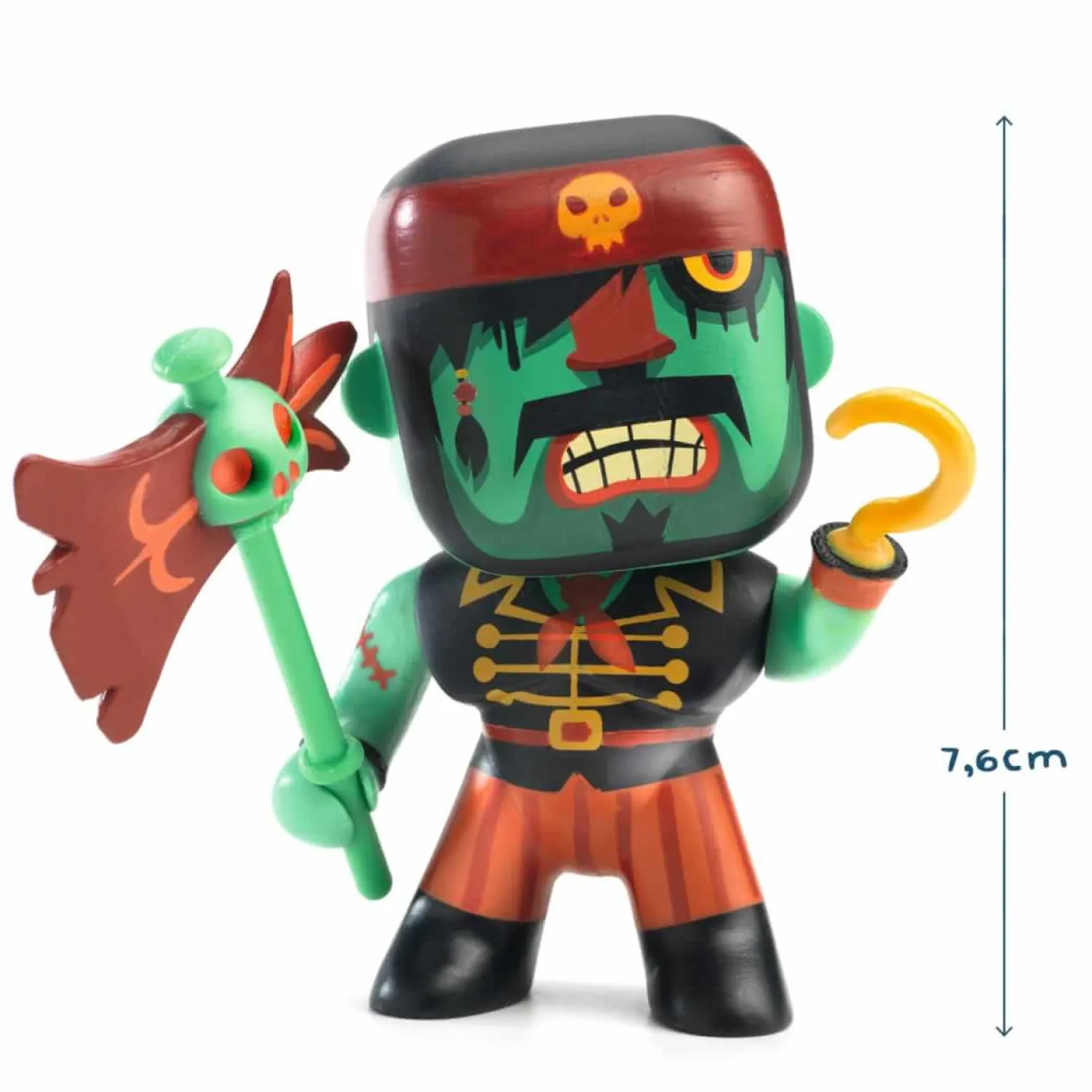 6 Lat+|3 Lata + | Djeco Figurka pirata KYLE