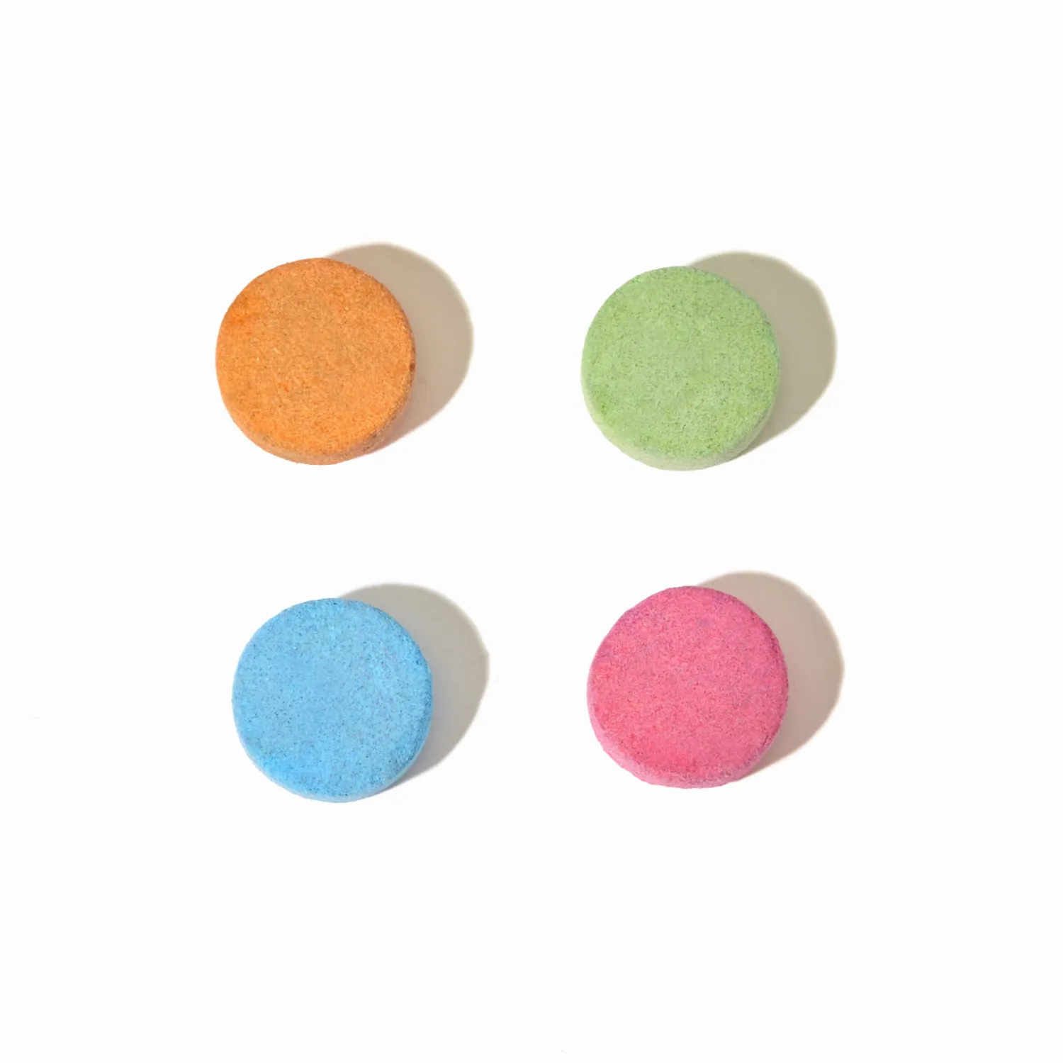 Naturalne Kosmetyki|Do Kąpieli | Miniu Fizzy Plops tabletki do kąpieli w 4 kolorach, 40 x 3g
