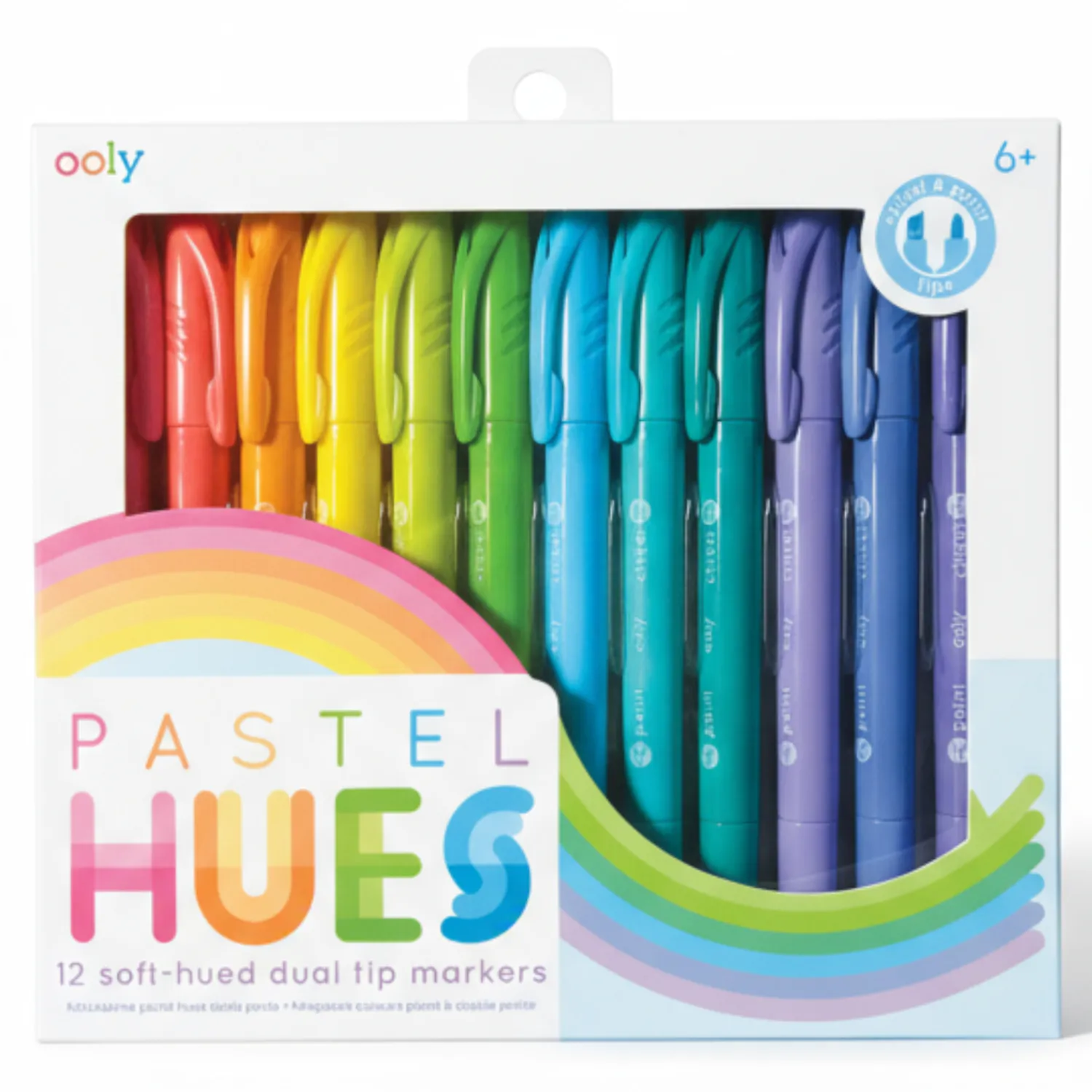 Artykuły Plastyczne | Ooly Flamastry pastelowe - Pastel Hues