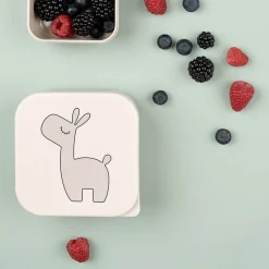 Lunchboxy|Przechowywanie Jedzenia | Done by Deer Friends zestaw pojemników 3szt. sand