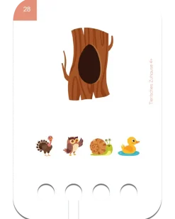 Idealne W Podróży|Edukacyjne | WiemTo Gdzie Mieszkają Zwierzęta. Karty dla dzieci 4+