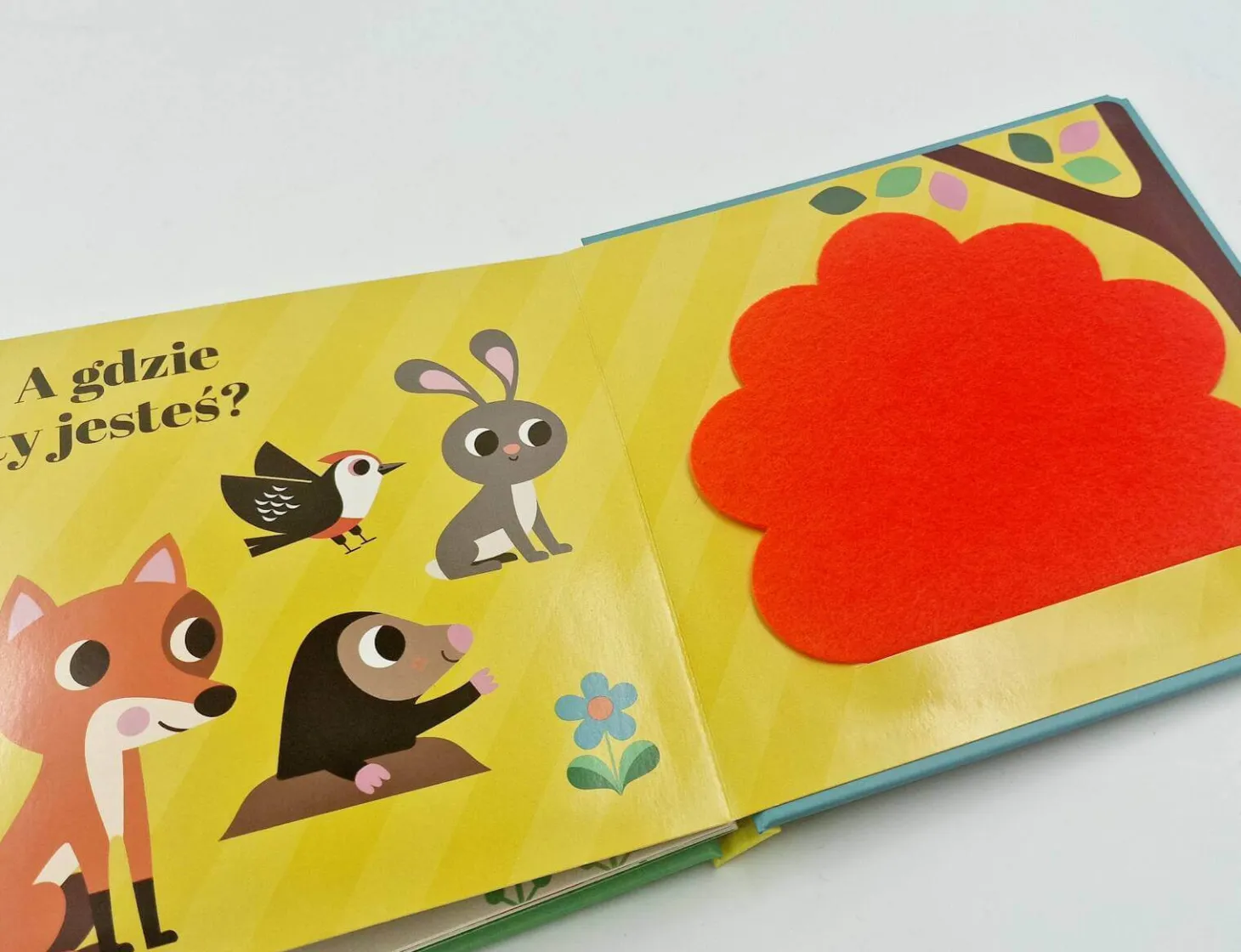 Gdzie się schował lisek? Akademia Mądrego Dziecka. Zabawa w chowanego