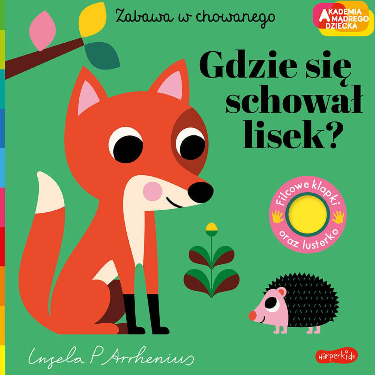 Gdzie się schował lisek? Akademia Mądrego Dziecka. Zabawa w chowanego