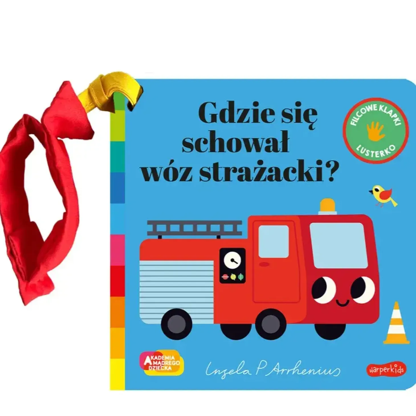 Gdzie się schował wóz strażacki? Akademia Mądrego Dziecka. Zabawa w chowanego