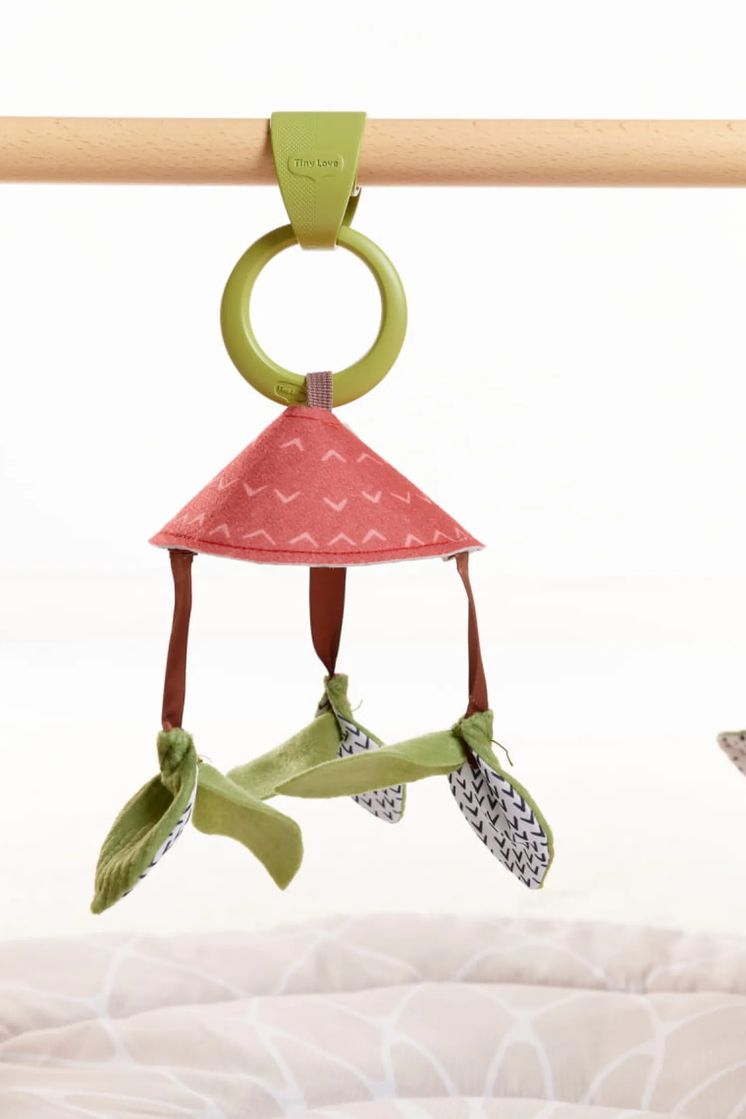 Maty Edukacyjne|Maty Edukacyjne | Tiny Love Gimnastyka mata edukacyjna dla bobasa z drewnianym stojakiem - Boho Chic
