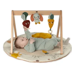 Maty Edukacyjne|Maty Edukacyjne | Tiny Love Gimnastyka, mata edukacyjna z drewnianym stojakiem Garden of Adventure