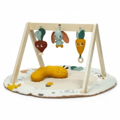 Maty Edukacyjne|Maty Edukacyjne | Tiny Love Gimnastyka, mata edukacyjna z drewnianym stojakiem Garden of Adventure