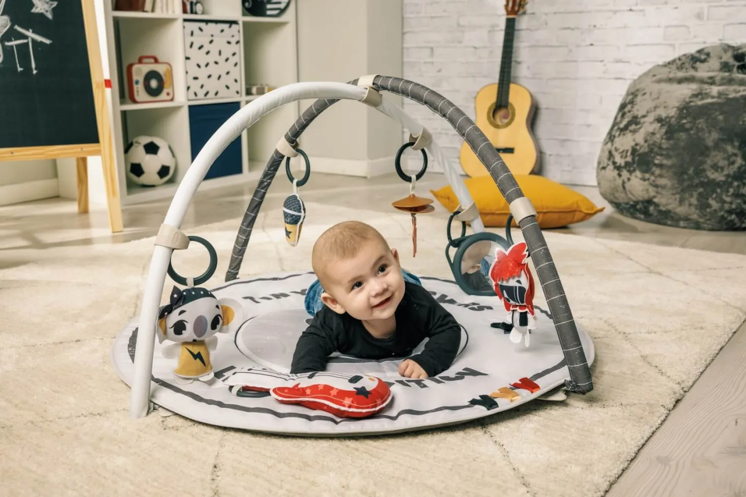 Maty Edukacyjne|Maty Edukacyjne | Tiny Love Gimnastyka, mata edukacyjna z pałąkami - Tiny Rockers