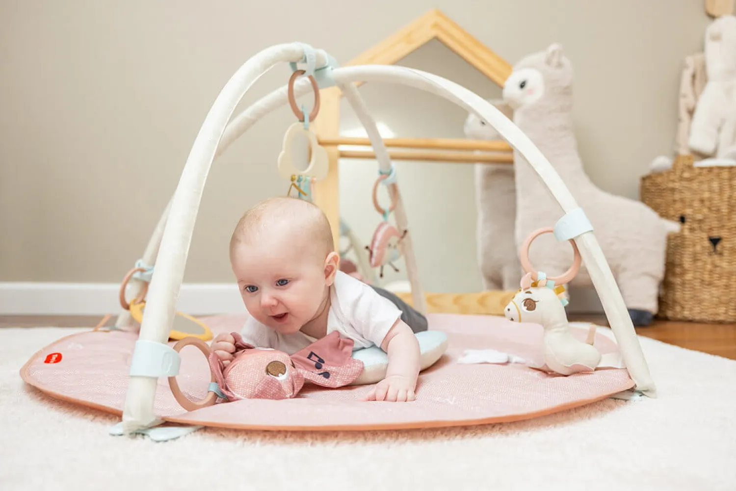Maty Edukacyjne|Maty Edukacyjne | Tiny Love Gimnastyka, mata edukacyjna z pałąkami - Kraina Jednorożca