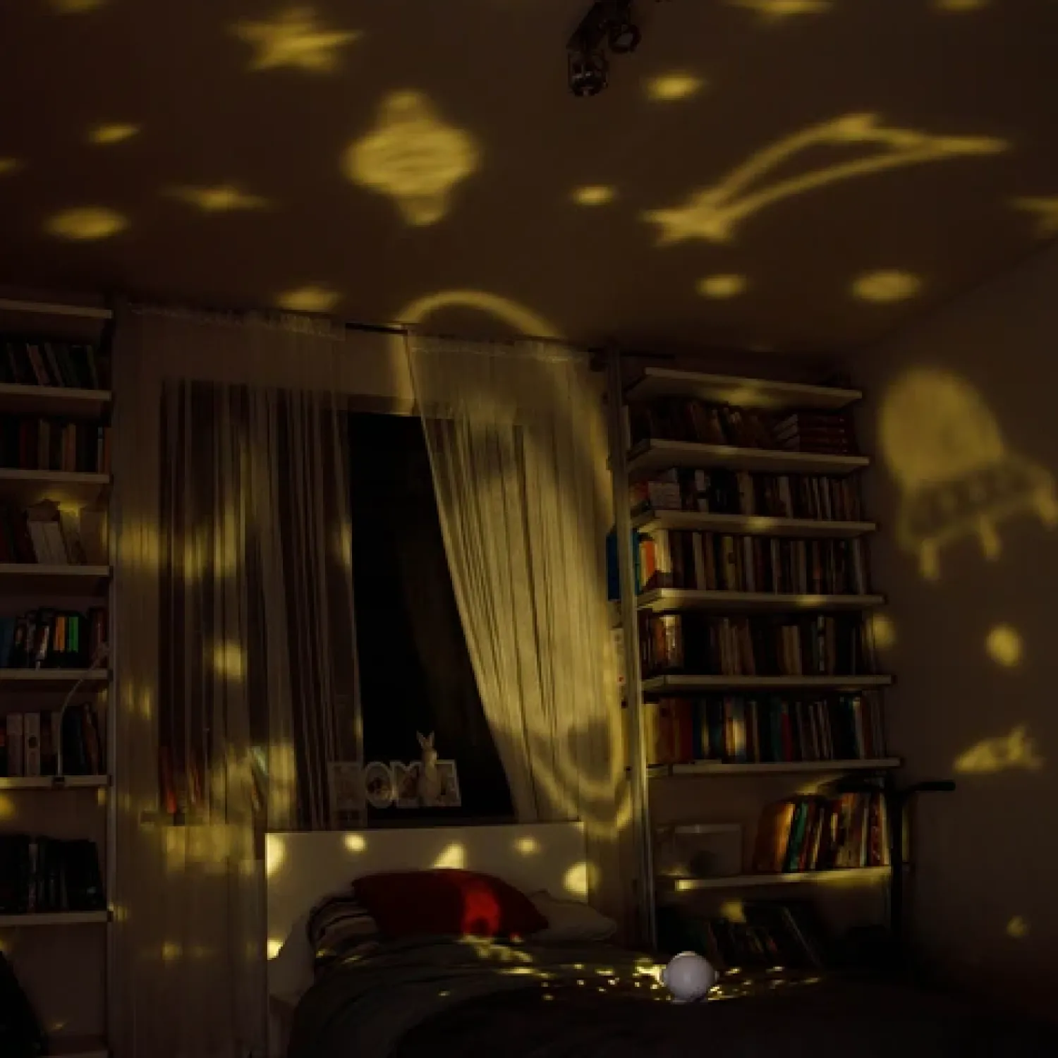 Pozytywki|Lampki Nocne | InnoGIO GIOstar Astronaut - Projektor z pozytywką dla dzieci