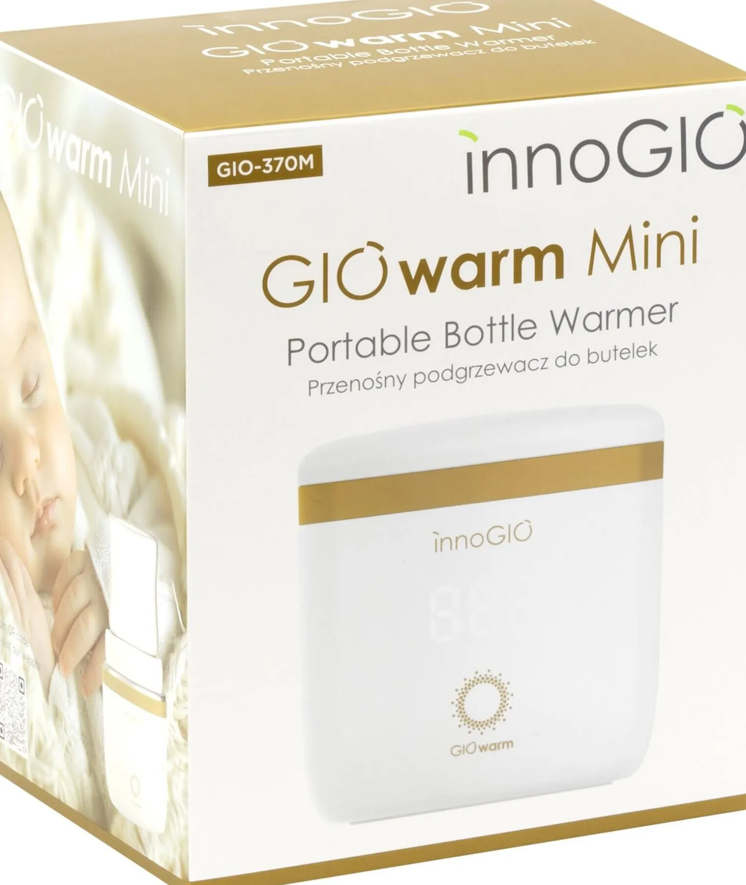 Akcesoria Do Butelek|Butelki I Akcesoria | InnoGIO GIOwarm Mini Przenośny podgrzewacz do butelek GIO-370M