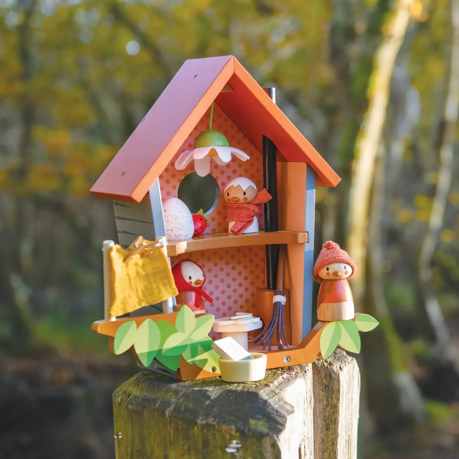 Odgrywanie Ról|Figurki | Tender Leaf Toys Gniazdko rodziny Robin