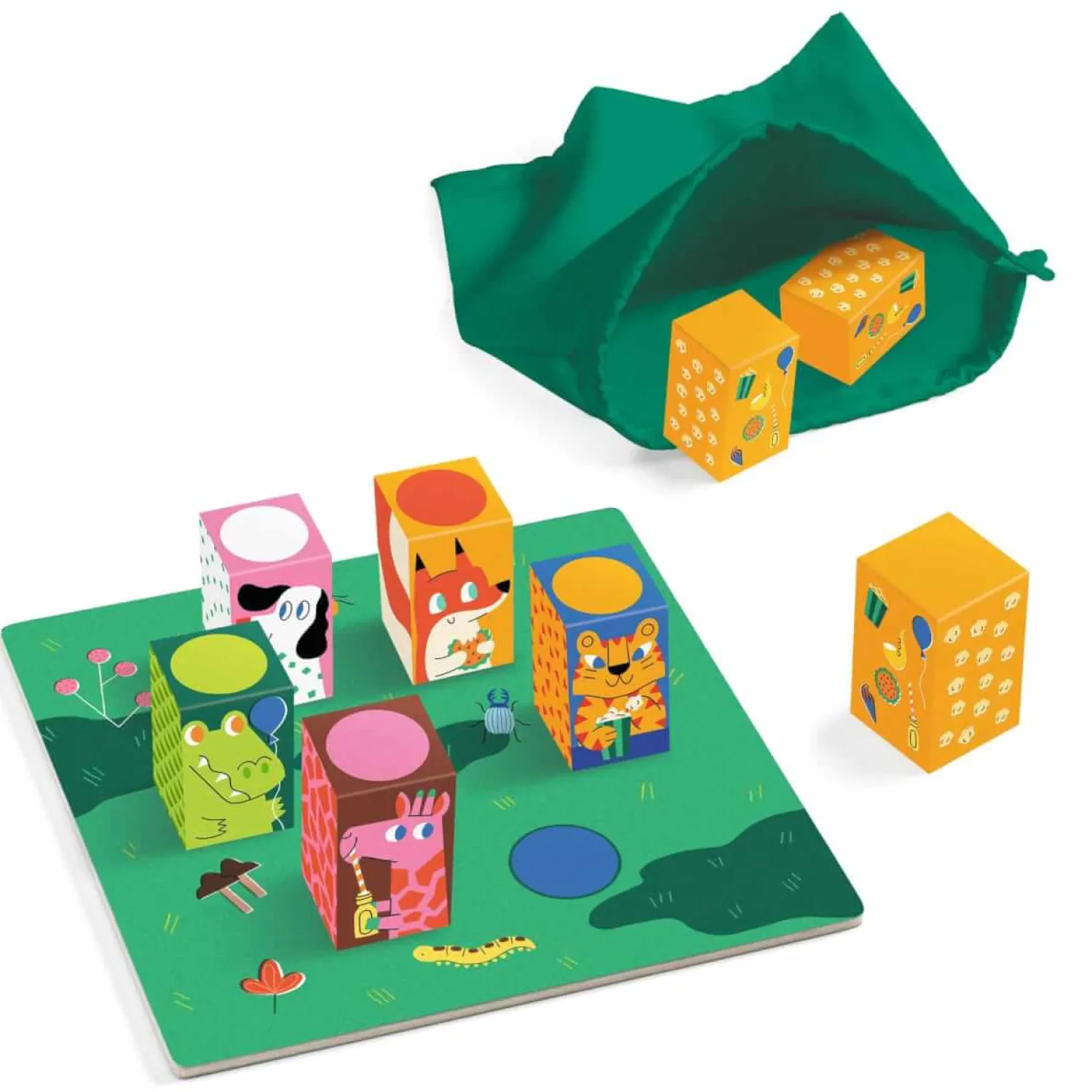 Gry Planszowe|3 Lata + | Djeco Gra edukacyjna MEMO SONO