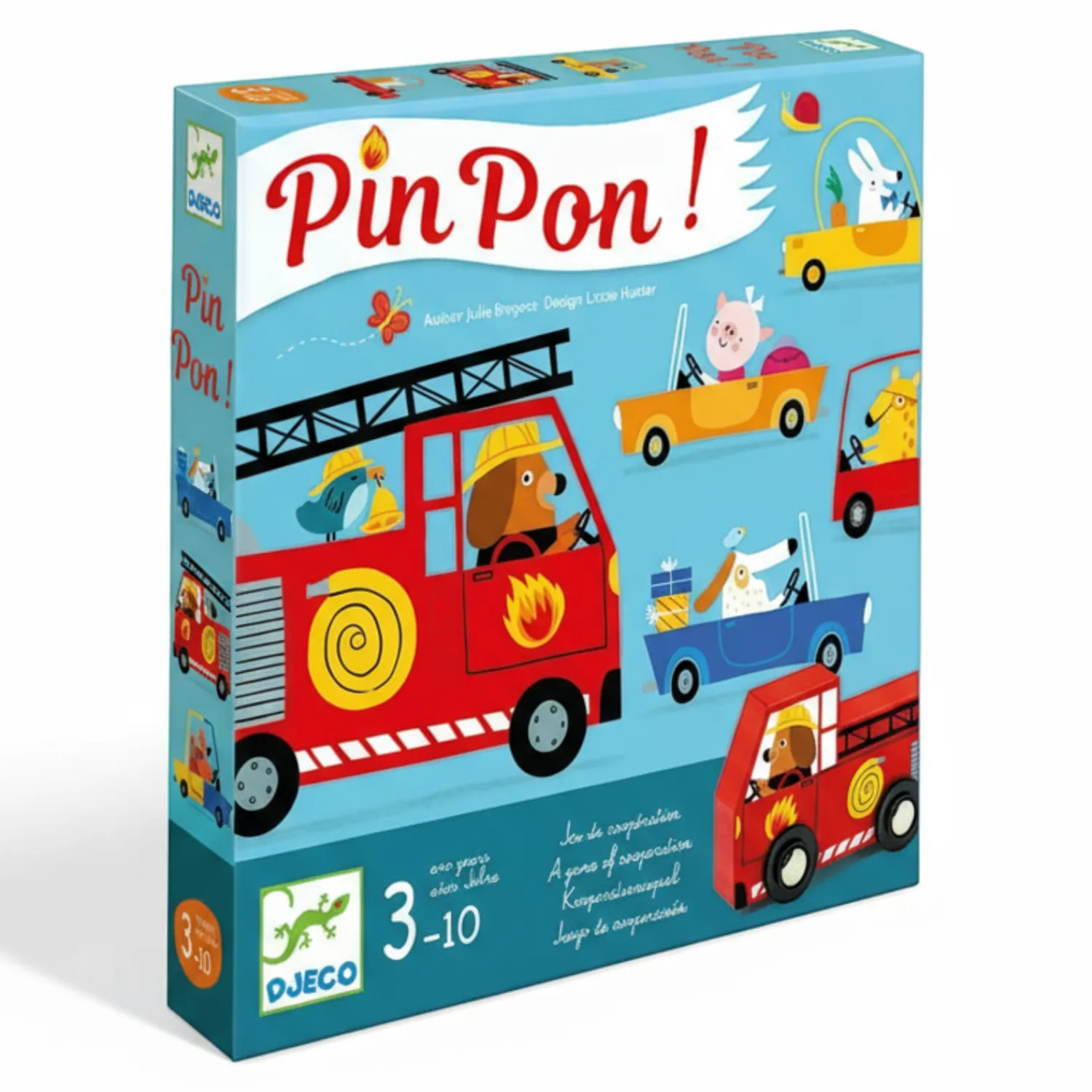 Gry Planszowe|6 Lat+ | Djeco Gra kooperacyjna PinPon!ALARM!