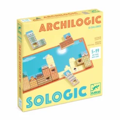 Gry Planszowe|6 Lat+ | Djeco Gra logiczna ARCHILOGIC