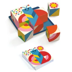 8 Lat+|6 Lat+ | Djeco Gra logiczna CUBOLOGIC 9