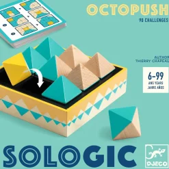 8 Lat+|Gry Planszowe | Djeco Gra logiczna SoLogic OCTOPUSH 6+