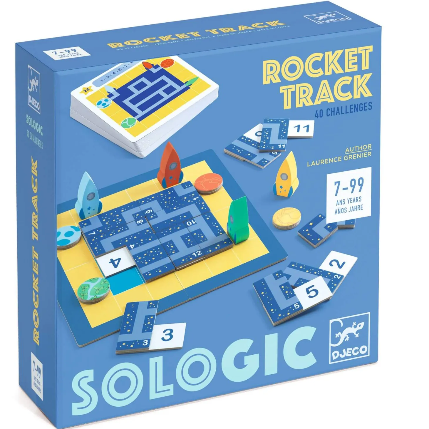 Gra logiczna SoLogic ROCKET TRACK 7+