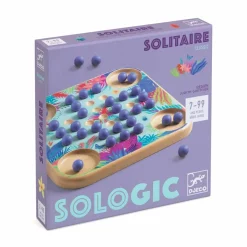 8 Lat+|7 Lat+ | Djeco Gra logiczna SoLogic SOLITAIRE 7+