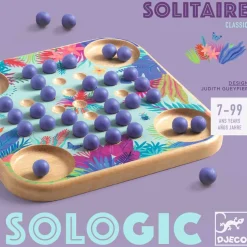 8 Lat+|7 Lat+ | Djeco Gra logiczna SoLogic SOLITAIRE 7+