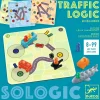 Gry Planszowe|8 Lat+ | Djeco Gra logiczna TRAFFIC LOGIC 8+
