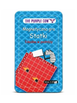 Idealne W Podróży|6 Lat+ | The Purple Cow Gra magnetyczna - Statki