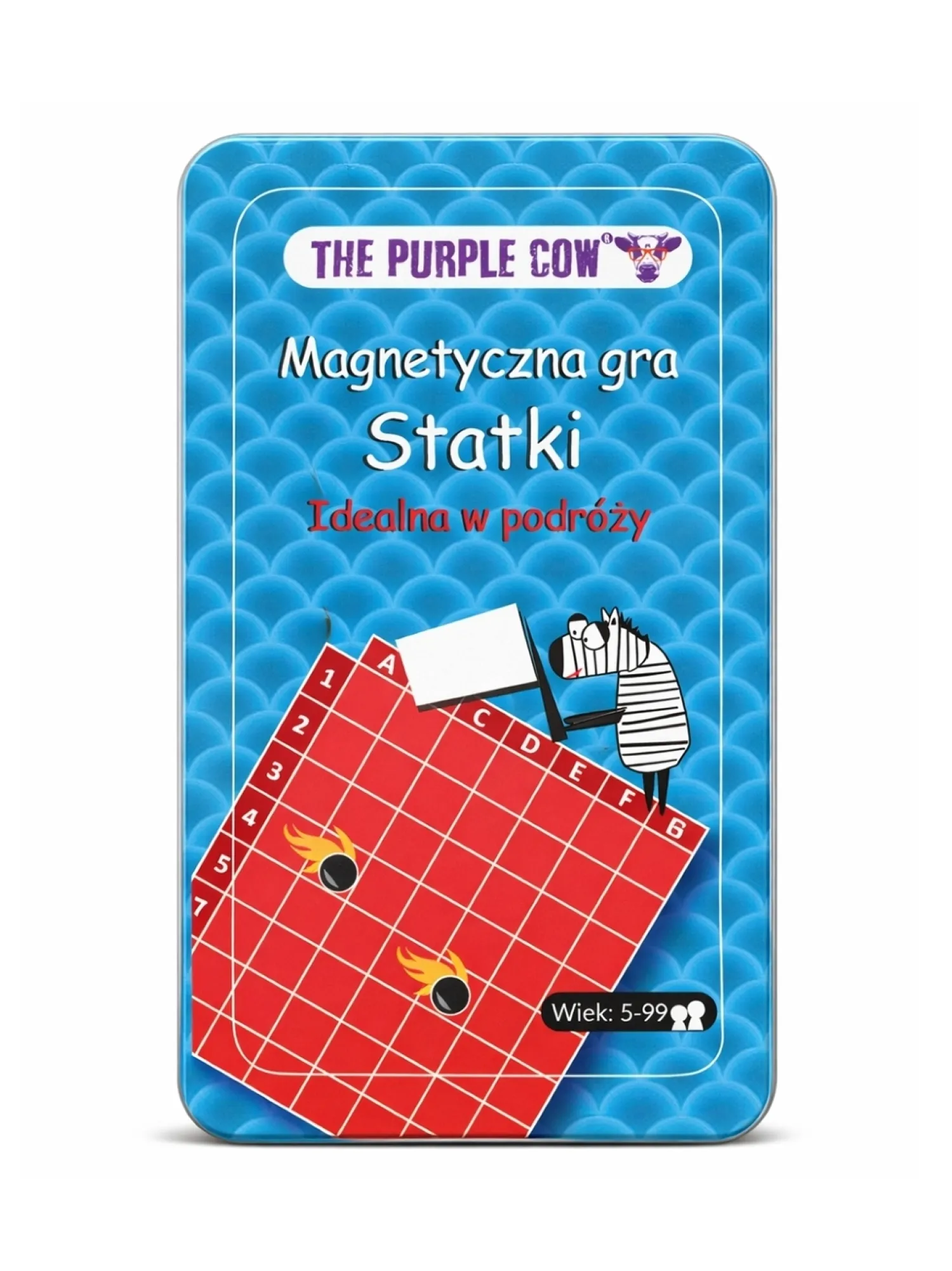Idealne W Podróży|6 Lat+ | The Purple Cow Gra magnetyczna - Statki