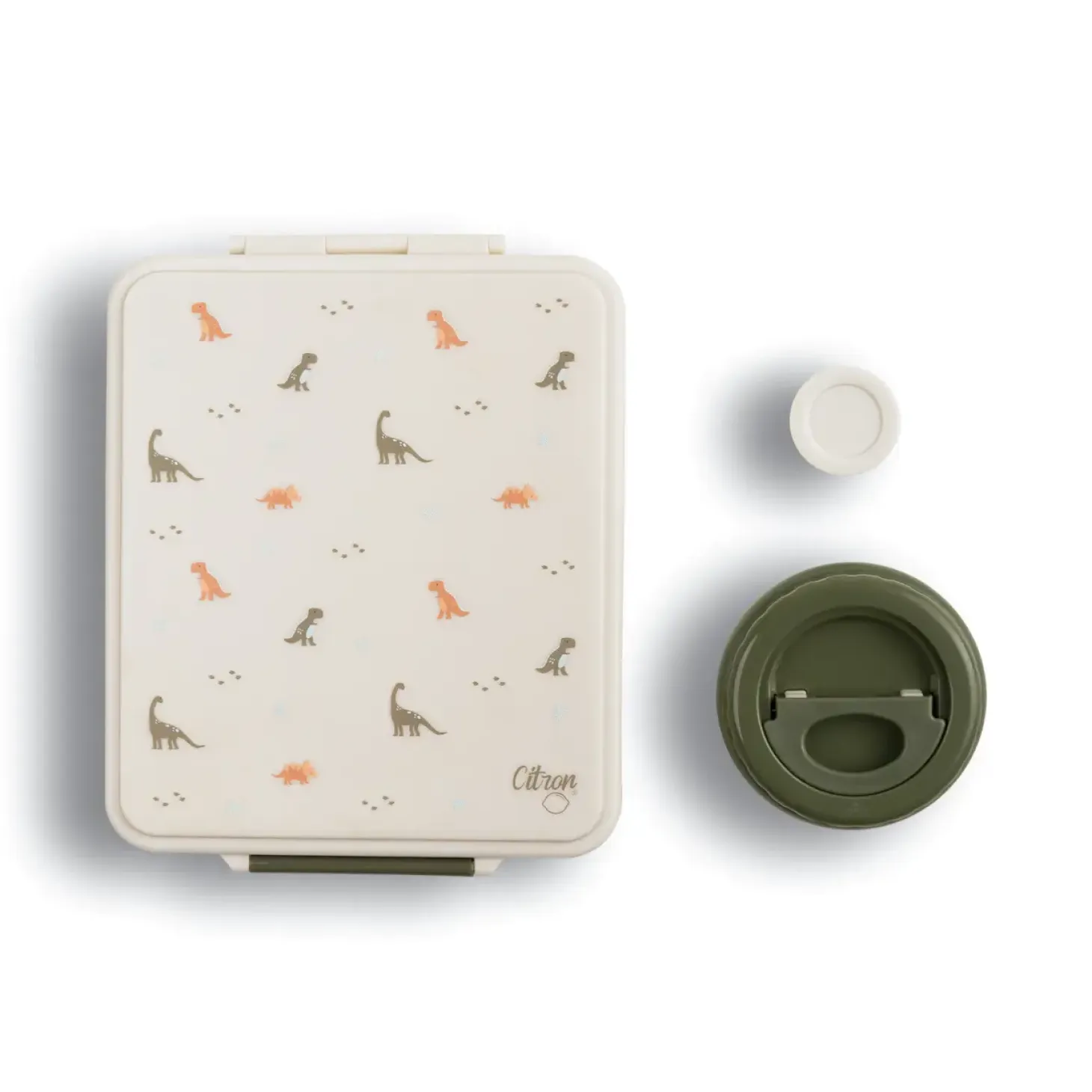 Grand lunch box z termosem - Dino