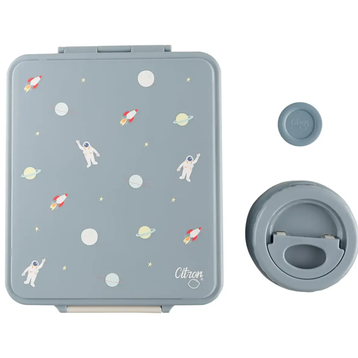 Grand lunch box z termosem - Spaceship