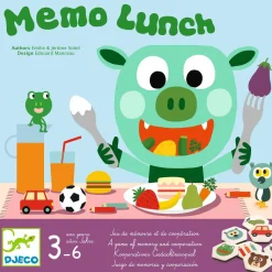 Gry Planszowe|3 Lata + | Djeco Gra pamięciowa MEMO LUNCH 3+