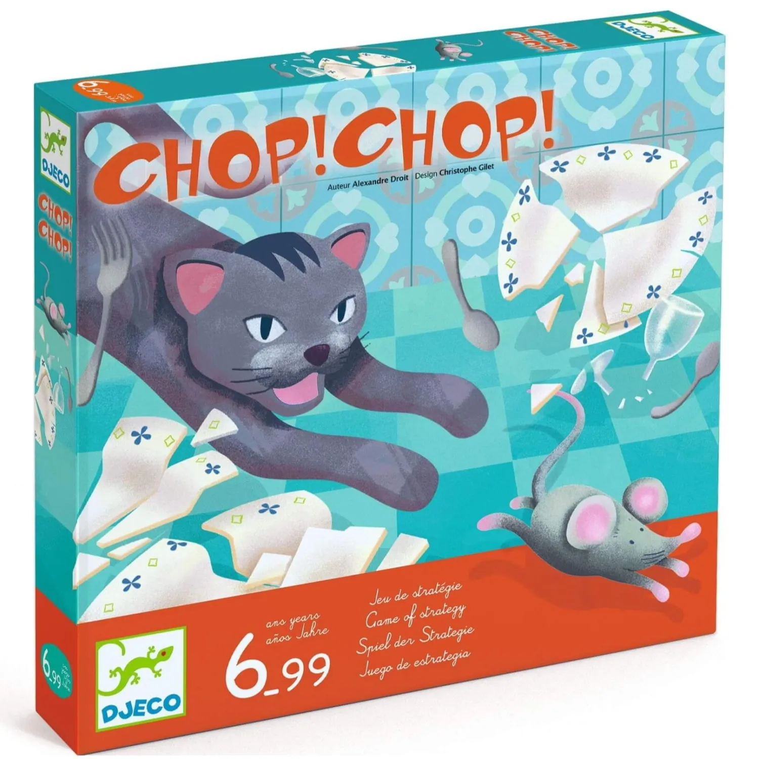 Gry Planszowe|6 Lat+ | Djeco Gra planszowa Chop Chop