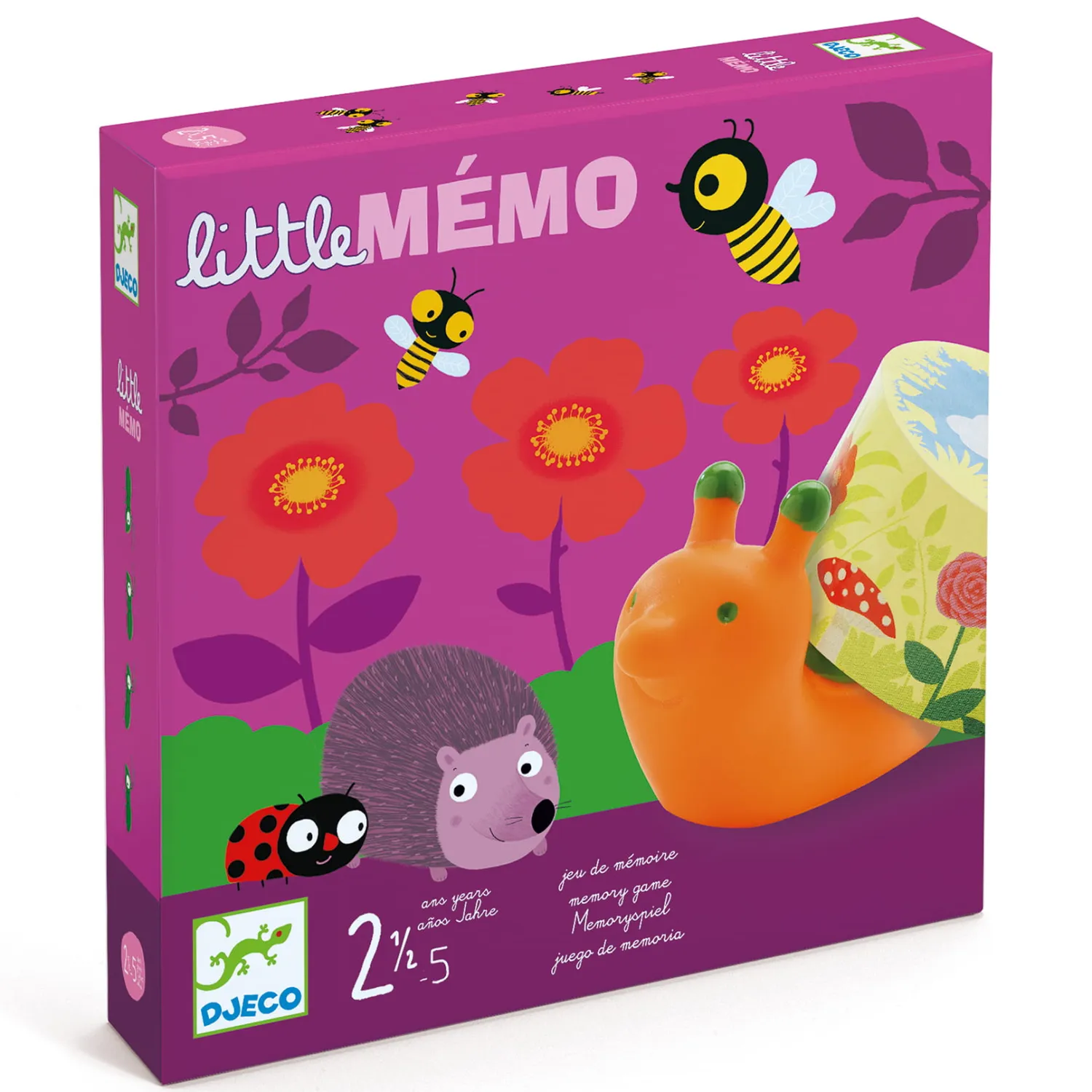 Gry Planszowe|3 Lata + | Djeco Gra planszowa LITTLE MEMO