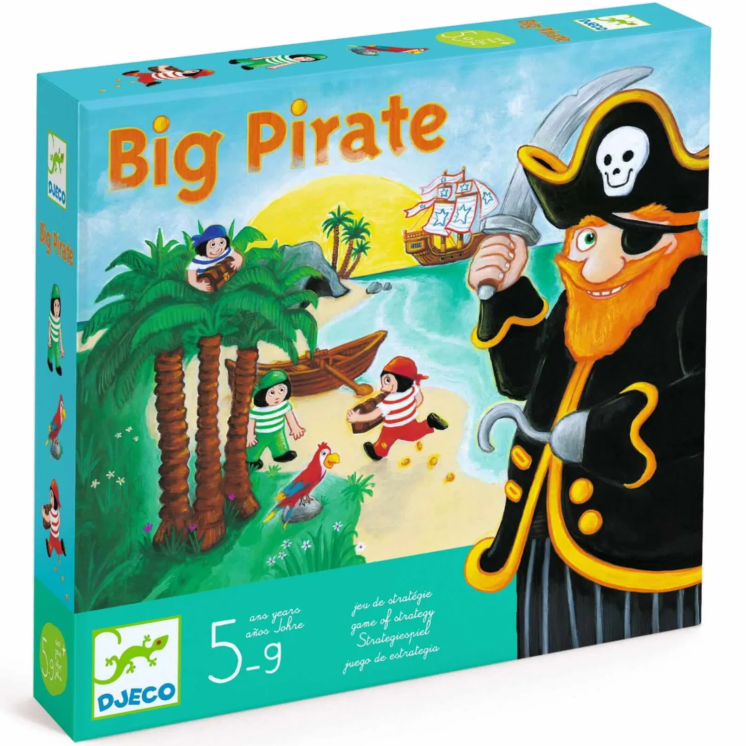 Gry Planszowe|6 Lat+ | Djeco Gra planszowa Piraci